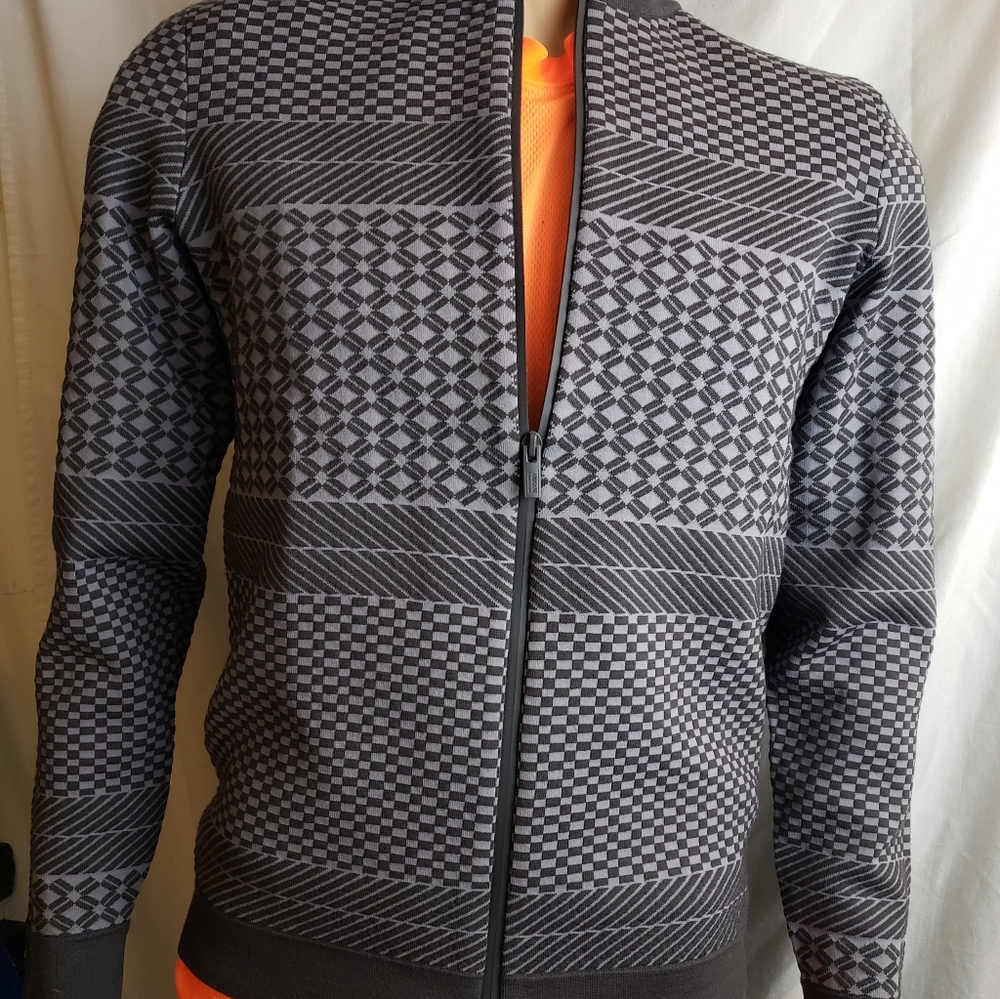 Armani Sweater zipper front